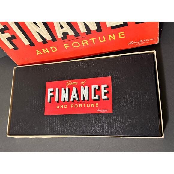 Game of Finance and Fortune by Parker Brothers 1936 Vintage Board Game - Picture 6 of 16
